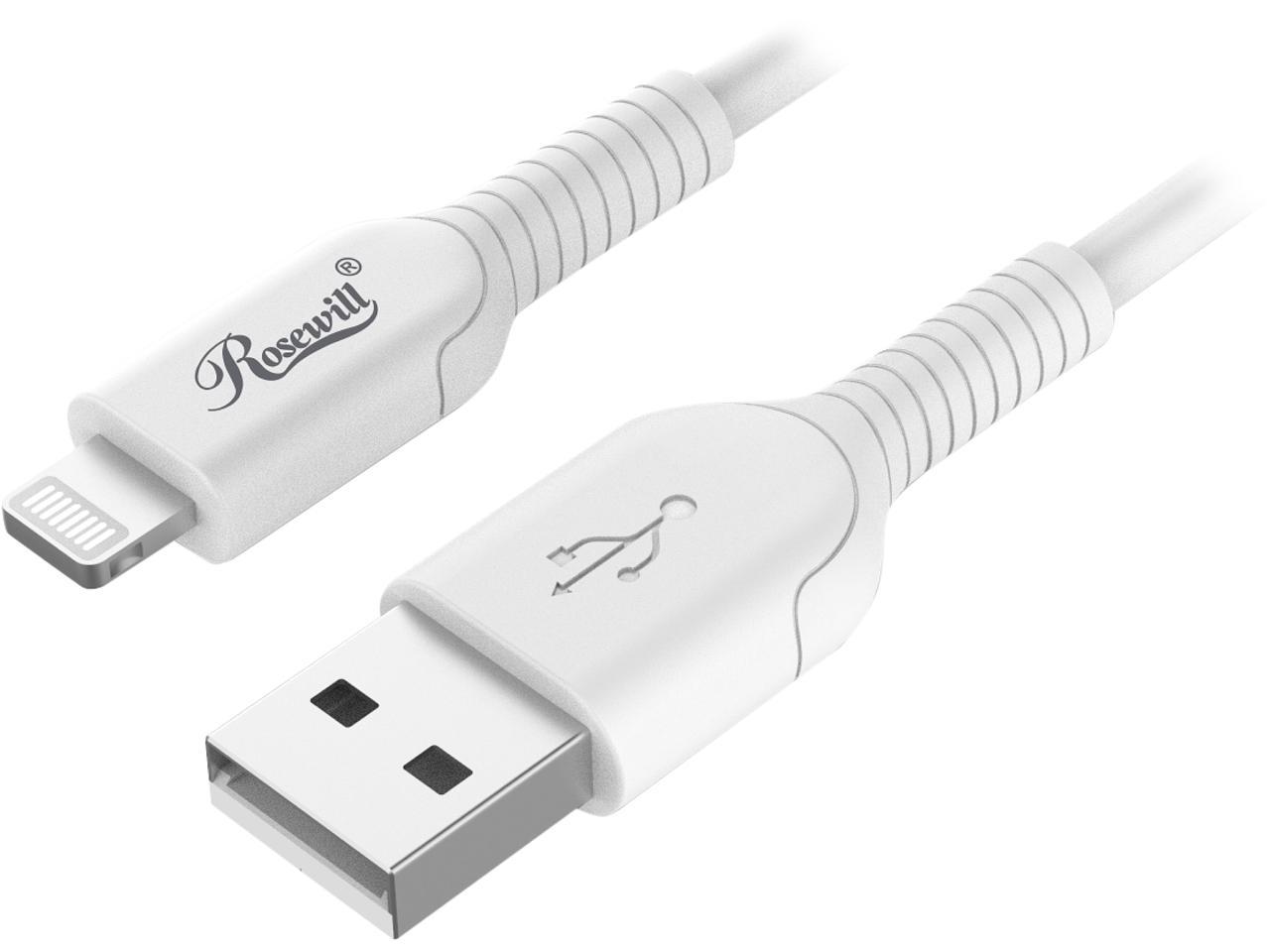 Rosewill iPhone Fast Charger Cable USB-A to Lightning Cable