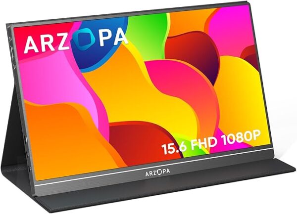 ARZOPA Portable 15.6'' 1080P FHD Laptop Monitor