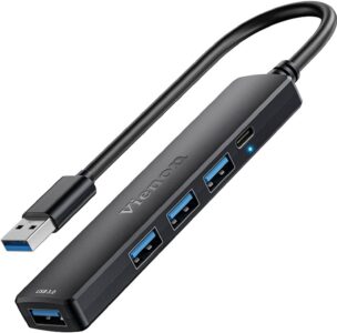 Vienon 5-Port Powered USB 3.0 Hub