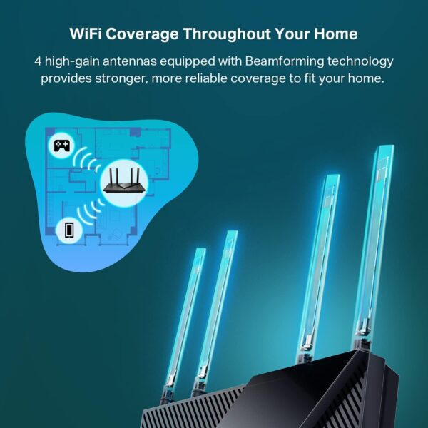 TP-Link AX3000 WiFi 6 Router - Image 5